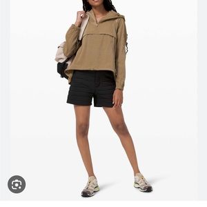 Lululemon Seek Vistas Hooded Brown Anorak XS/S
